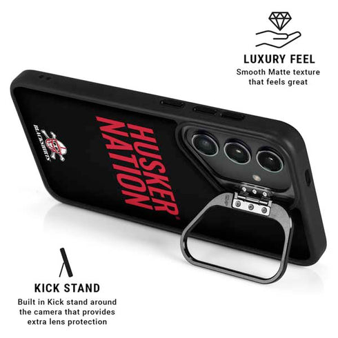 University of Nebraska Husker Nation Galaxy S25 Ultra Kickstand Case